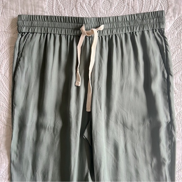 J. Crew - Eco Cupro Jogger Pant - Slate Green - Picture 4 of 11